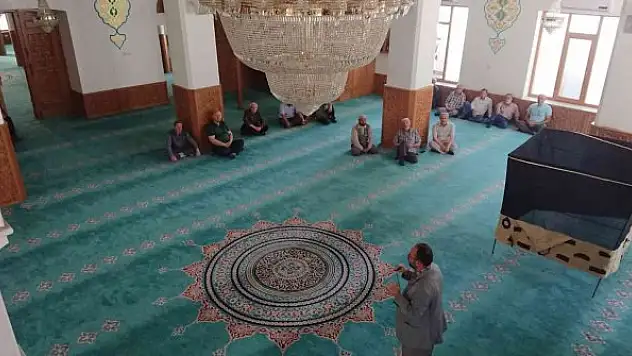 Beyşehir'de hacı adaylarına uygulamalı eğitim