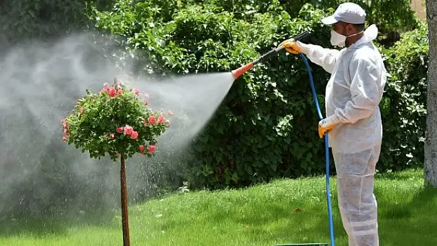 Karatay'da ilaçlamalar tam gaz