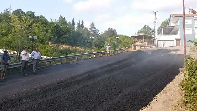 Ormanlı'da asfalt çalışmaları başladı