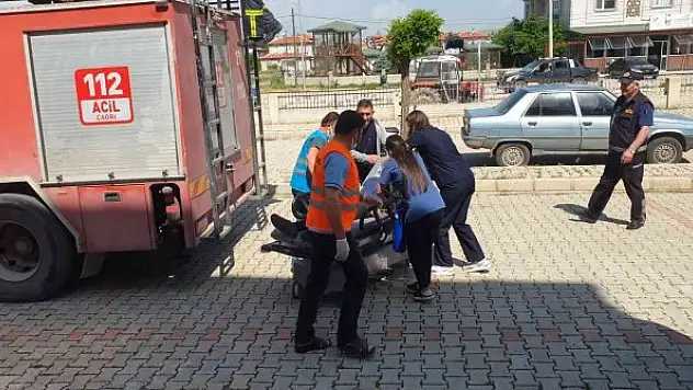 Tatbikatta sağlık çalışanları oyunculuklarıyla göz doldurdu