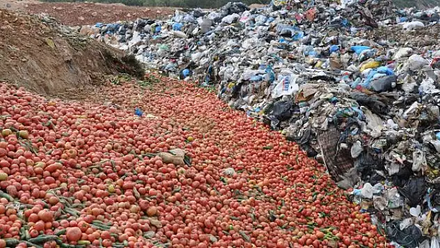Çöpe dökülen sebzelerle ilgili akılalmaz açıklama!