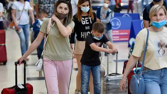 Savaş dönemi gelen Rus turist sayısı, pandemili yılları geçti