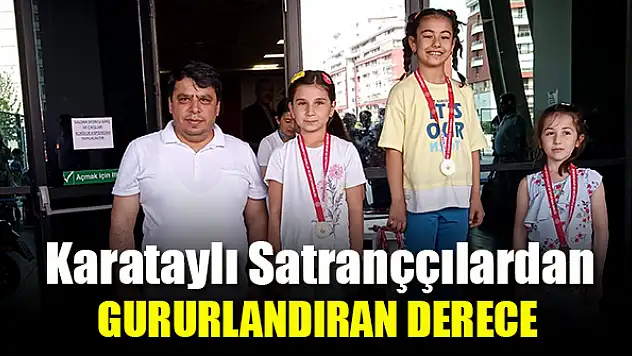 Karataylı Satranççılardan gururlandıran derece