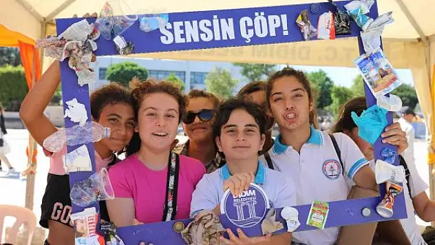 Çocuklar çevre şenliğinde buluştu