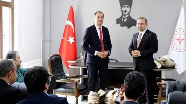 Şenkul, görevi Erşan'dan devraldı