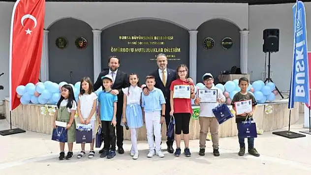 Suyun önemini en iyi anlatan öğrenciler ödüllendirildi