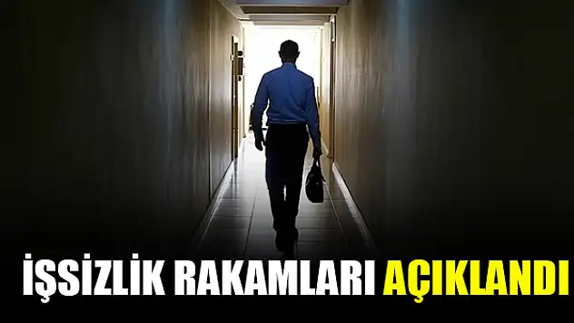 İşsizlik rakamları açıklandı