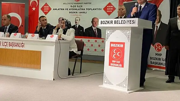 Kalaycı, Konya'da 'Adım Adım 2023' programında konuştu