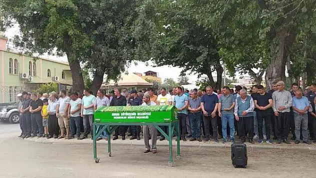 Şehidin babası son yolculuğuna uğurlandı