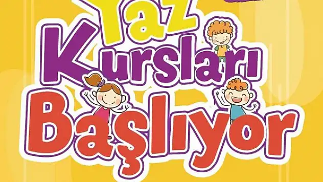 Melikgazi'de yaz kursları başlıyor