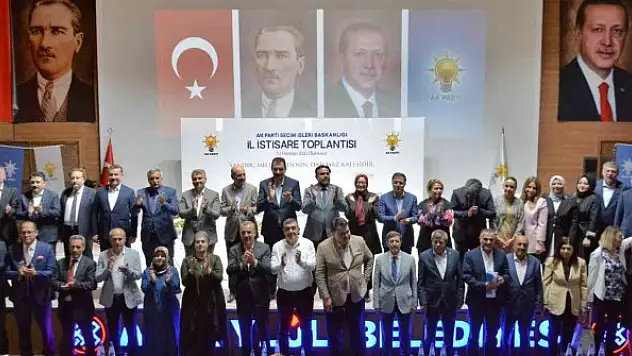 AK Parti'de istişare toplantısı