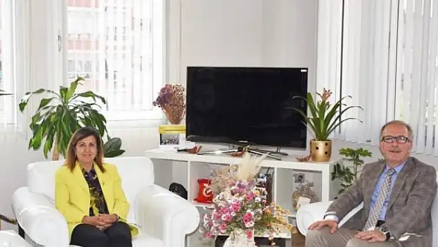 İki üniversite arasında yapılabilecek ortak çalışmalar konuşuldu