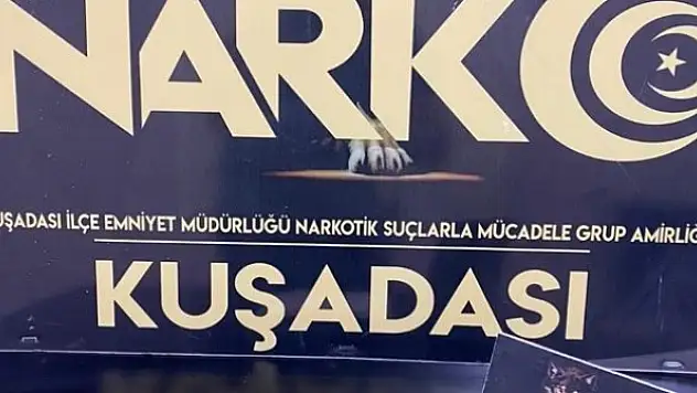 Aydın'da uyuşturucu ile mücadele devam ediyor