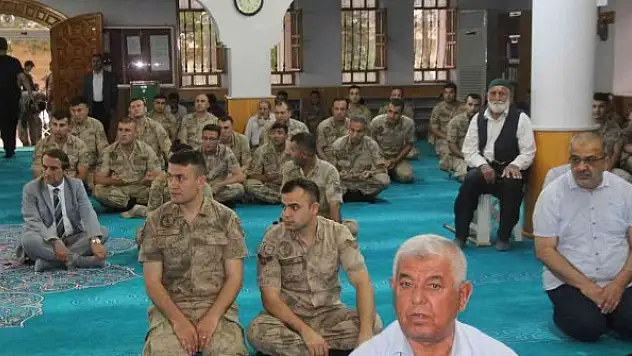 Jandarma şehitler için mevlit okuttu