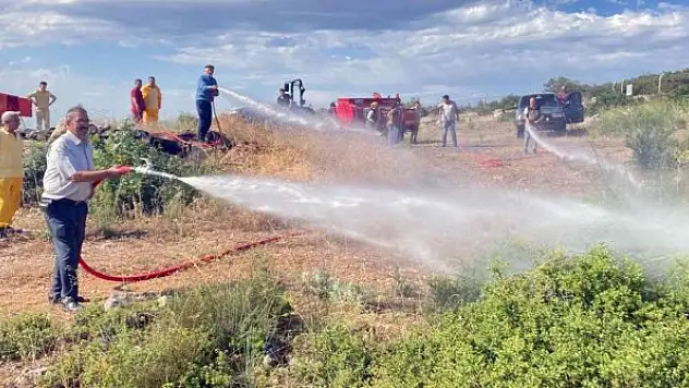 Orman köylülerine su tankeri