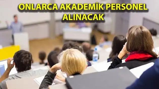 Selçuk Üniversitesi'nde onlarca akademik personel alınacak