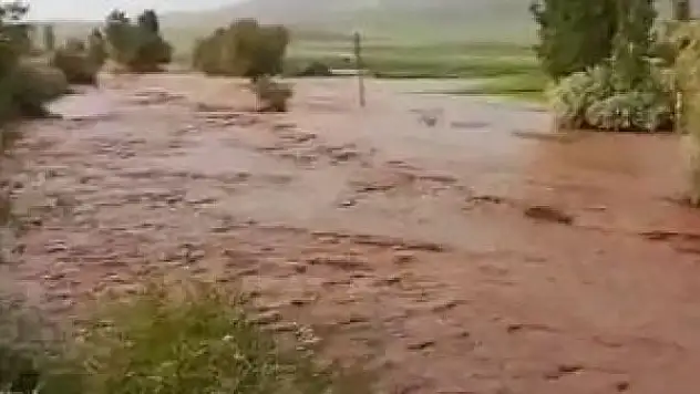 Sel suyu köprüyü yuttu