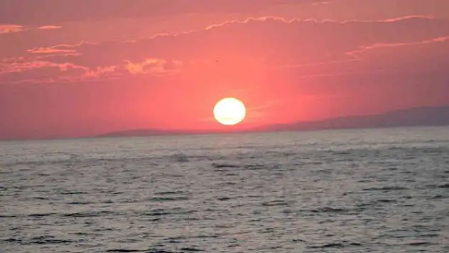 Gün batımı mest ediyor