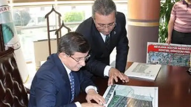 Hançerli, Davutoğlu'na o projeyi anlattı