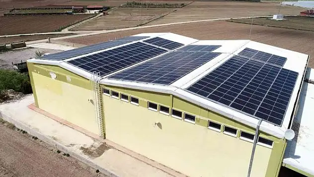 Soğuk hava deposu da temiz enerji üretmeye başladı