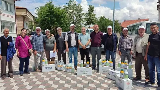 Üzümler organik yetişecek