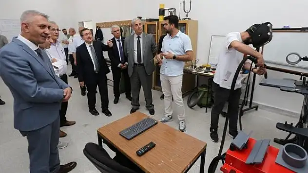 Teknoloji laboratuvarı törenle hizmette