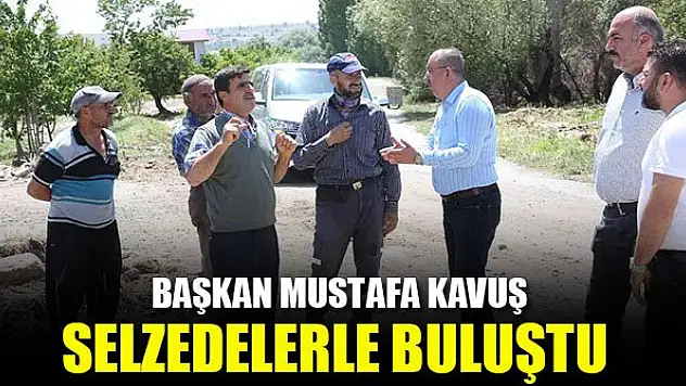 Başkan Kavuş selden etkilenen 4 mahallede incelemelerde bulundu