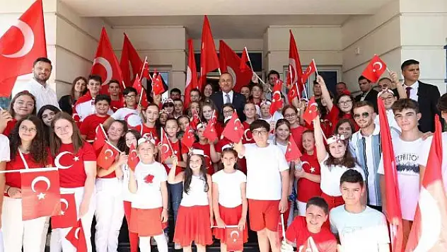 Dışişleri Bakanı Çavuşoğlu Kuzey Makedonya'da