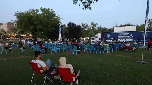 Açık havada sinema keyfi