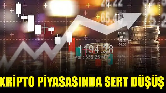 Kripto piyasasında sert düşüş