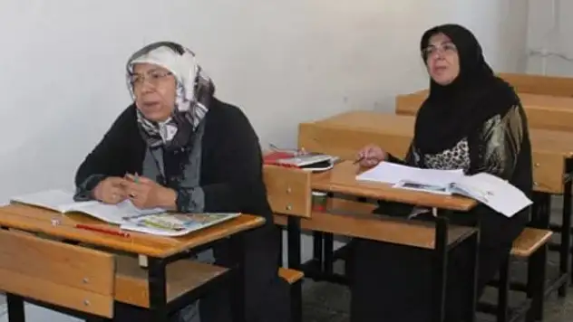 65 yaş üstü 747 kişi okula gidiyor