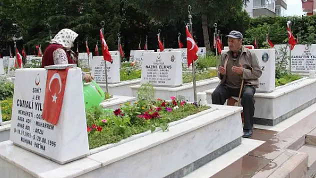 Şehit ailelerinin buruk 'Babalar Günü'