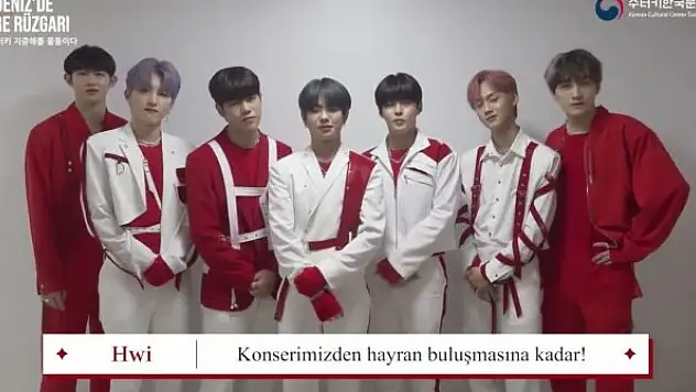 Güney Koreli müzik grubu 'Ciipher' Adana'da konser verdi