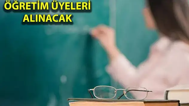 Öğretim üyeleri müjde! O üniversite onlaca kişi istihdam edecek