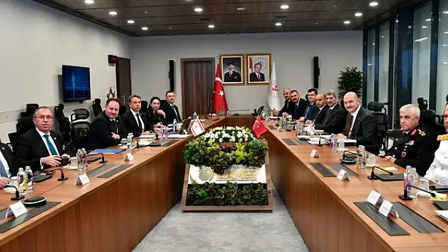 Bakan Soylu, KKTC'li mevkidaşıyla görüştü