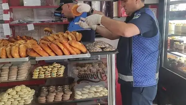 Zabıta ekipleri fırın ve pastaneleri denetledi