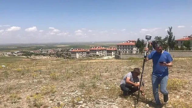Altınekin'de doğal gaz çalışmaları başladı