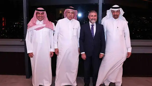 Bakan Nebati Arabistan yetkilileriyle görüştü