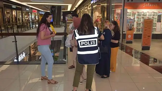 Kadına yönelik şiddet bilgilendirmesi yapıldı