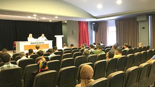 Bozkır'da okul müdürleri toplandı