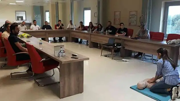 Sağlık Müdürlüğünden hayat kurtaran eğitim