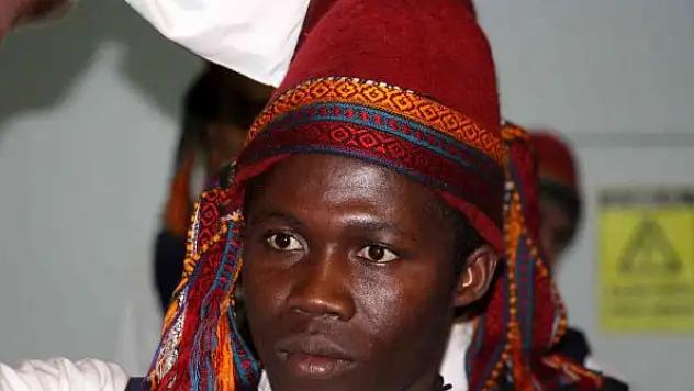 Yabancı öğrencilerin Türkçe gösterisi