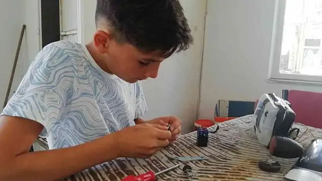 Tatilde çocuklar hobilerine yoğunlaştı