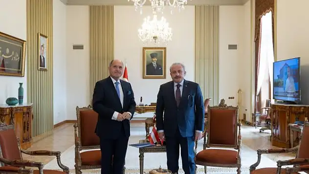 TBMM Başkanı Şentop, Avusturya Meclis Başkanı ile görüştü