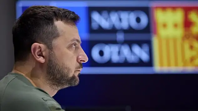 Zelenski'den NATO'ya: Ortak güvenlik alanında Ukrayna için bir yer bulmalısınız