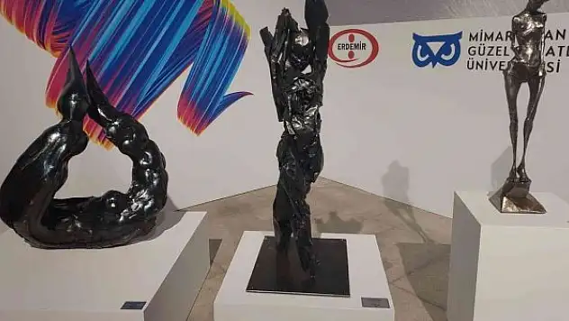 Çeliği sanatla buluşturanlar ödüllendirildi