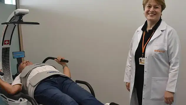 Fizik tedavide yüksek teknolojili robotlar işbaşında