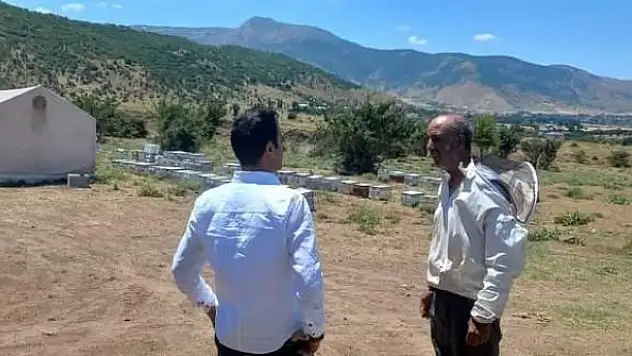 Arıcılara ekipman desteği