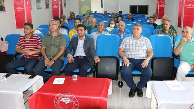 Tarımda tasarruflu su kullanımı eğitimi