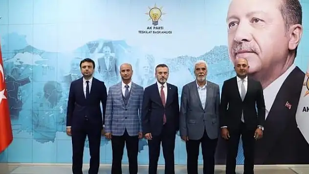 AK Parti Çumra ilçe başkanlığına Ebubekir Çam atandı